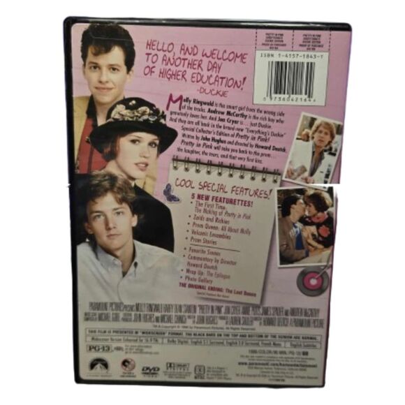 Pretty in Pink DVD Everything's Duckie Edition - Picture 2 of 3